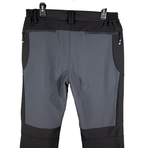 Gash Hao Mens 32x32 Outdoor Hiking Pants Fleece Lining Water-Resistant Softshell - Picture 5 of 16